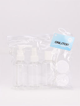 Набор для хранения, в чехле, 6 предметов, белый, прозрачный