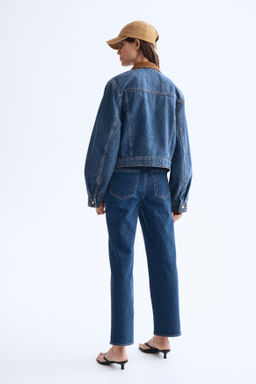 MAMA Before & After Straight Low Ankle Jeans - H&m фото 8