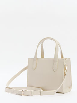 Женская сумка с ручками VALENTINO DIVINA Артикул 4070948, молочно-бежевый фото 4