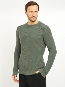 джемпер мужской базовый из хлопка