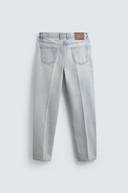 JEANS STRAIGHT ANKLE FIT / Azul cielo - Zara фото 9