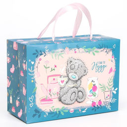 Пакет подарочный-коробка, 28?20?13 см Time to hygge, упаковка, Me To You