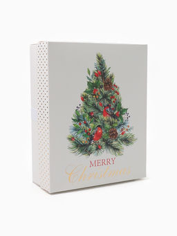 Полотенца махровые «Этель» Merry christmas, 30×30 см - 5 шт., 100% хлопок, 340 г/м²