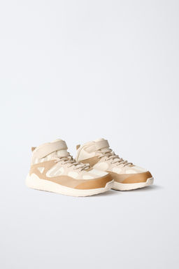 CONTRAST HIGH-TOP SNEAKERS - Zara фото 4