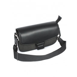 Сумка женская искусственная кожа DJ-СМ 7382-BLACK, 1отд, плечевой ремень, черный SALE 263903