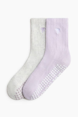 Pack de 2 calcetines de deporte antideslizantes - H&m фото 2