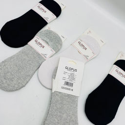 Следки GLOPUS однотонные полусетка 10 шт в уп (арт. А-0707) - Storyland фото 2