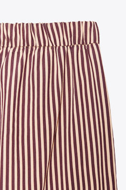 ZW COLLECTION STRIPED FLOWING TROUSERS - Zara фото 8