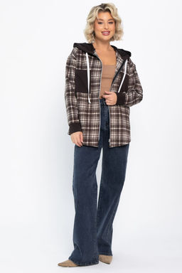 Рубашка Больше чем стиль (коричневая) Б14735-50М