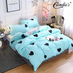 КПБ Candies Поплин на резинке по кругу CANPRK016 1.5 спальный Сулейман