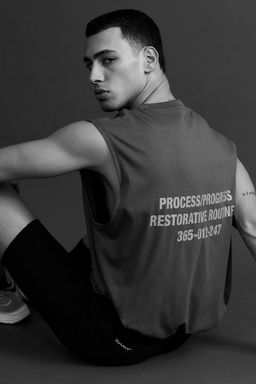 Camiseta de deporte DryMove sin mangas - H&m фото 6