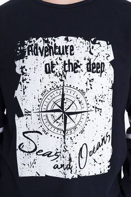 Лонгслив М22027Па Синий