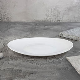 Цена за 2 шт. Тарелка столовая Al Dente, размер: 26,5*22,5*2,3 см из опалового стекла 107081