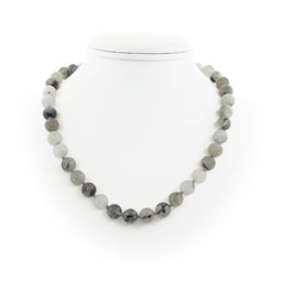 Волосатик, круглые 10мм, бусы 45..49см - Agat77 фото 3