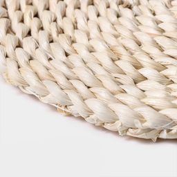 Салфетка сервировочная на стол Доляна Косичка, d=25 см, плетёная  фото 15