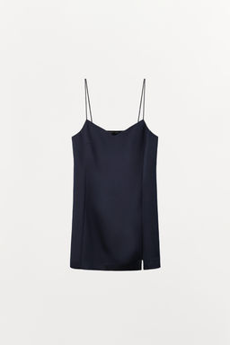 SATIN MINI DRESS - Zara фото 12