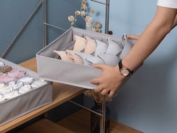 Набор 3 ящиков для хранения Milan ГОЛУБОЙ (1635) - Мой органайзер фото 6