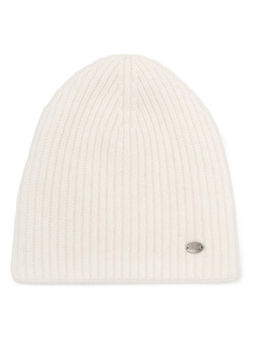 Шапка жен. пух енот+шерсть+виск LB-N88069 cream