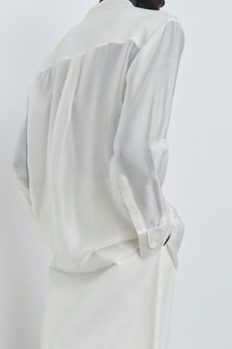 ZW COLLECTION FLOWING SHIRT - Zara фото 3