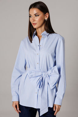 Рубашка Lars Style 1181 голубой