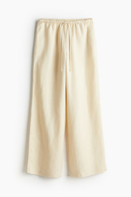 Pantalon en mezcla de lino - H&m фото 7