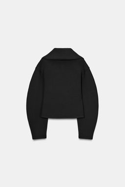 FITTED NEOPRENE-EFFECT JACKET - Zara фото 15