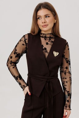 Костюм AmberA 2148-Р шоколад  фото 3