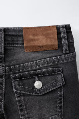 JEANS FLARE / Negro - Zara фото 4