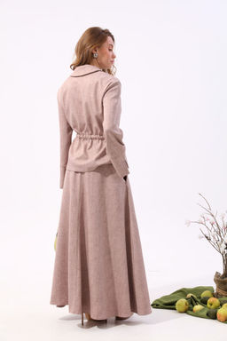 Юбка NIKVA н813-6 песок  фото 4