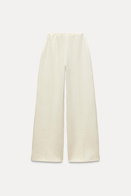 INTERLOCK KNIT TROUSERS WITH VENTS - Zara фото 13