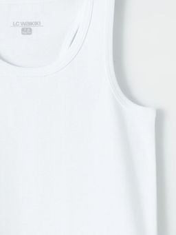 Bisiklet Yaka Basic Erkek ?ocuk Atlet 2li - Waikiki фото 3