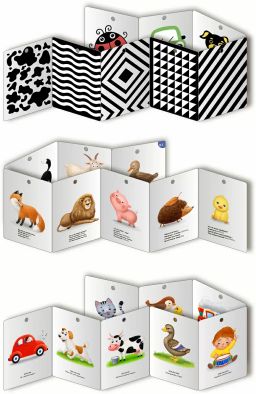 Суперраскладушки. Развиваем малыша от 0 до 1 года. Комплект из 3 шт. - Робинс фото 2