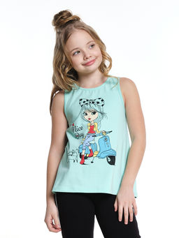 Футболка-топ UD 6518 бирюза