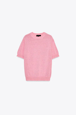 PLAIN RUSTIC KNIT TOP - Zara фото 3