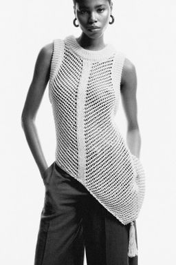Pantal?n palazzo sastre en mezcla de lino - H&m фото 7
