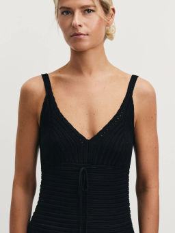 Вязаный топ из вискозы / Zarina  фото 6