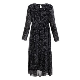 Платье женское миди MIST plus-size, чёрное, размер 58