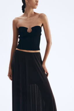Falda evas? de punto - H&m фото 6