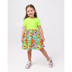 Платье кашкорсе неон, кулирка 1974900101