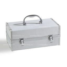 Чемодан с набором из 1000 холдеров для монет диаметром от 17.5 до 39.5 мм (по 100 штук разного размера) LEUCHTTURM 344768