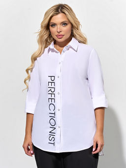 Рубашка 0199-2а белый матовый - Aquarell фото 6