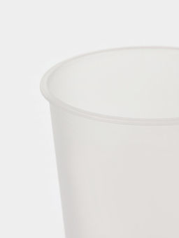 Стаканы одноразовые Bubble cup, набор 25 шт., 500 мл, d=9 см, h=13.6 см, пластик, матовые, прозрачные