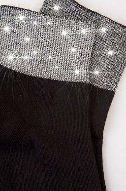 Носки женские с люрексом Красная ветка  фото 3