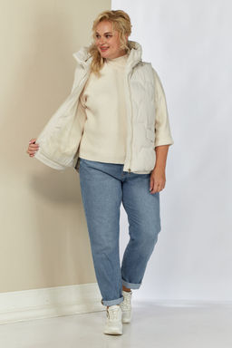 Жилет SHETTI 2153 молочный