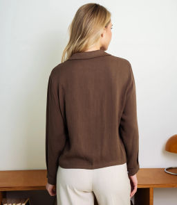 Рубашка #КТ9025 (3), тёмный хаки - Dommod фото 3