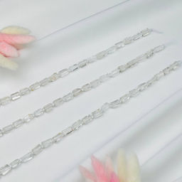 Бусины для украшений из Горного Хрусталя 40 см