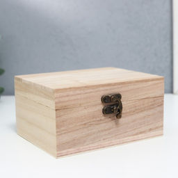 Набор шкатулок для росписи дерево «Сундучки», 3 шт., для творчества, декора