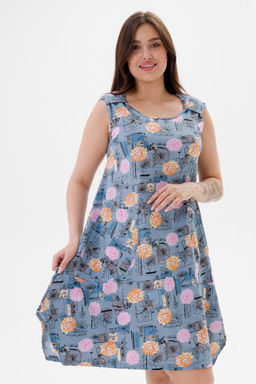 Платье женское из кулирки Кэтрин астра