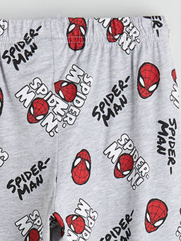 Beli Lastikli Spider-Man Bask?l? Erkek ?ocuk Pijama Alt