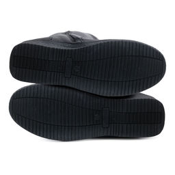 5B1371 Женские сапоги на танкетке нат.кожа нат.мех+шерсть ТЭП - Юничел фото 5